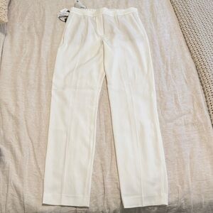 Babaton Women's Straight-Leg Dress Pants in White